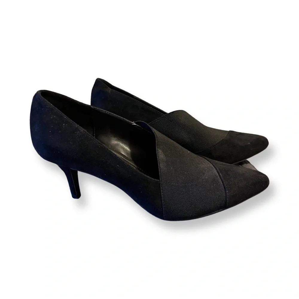 Black IMPO stretch heels - Picture 2 of 7
